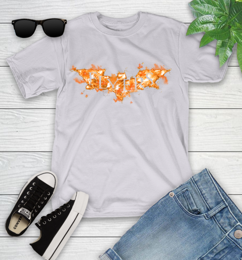 NHL Philadelphia Flyers Batman Logo DC Hockey Sports Shirts Youth T-Shirt - Image 5