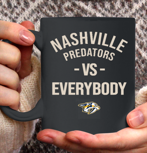Nashville Predators Vs Everybody Ceramic Mug 11oz
