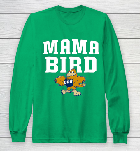 Oral Roberts Golden Eagles Mama Mascot Long Sleeve T-Shirt 4