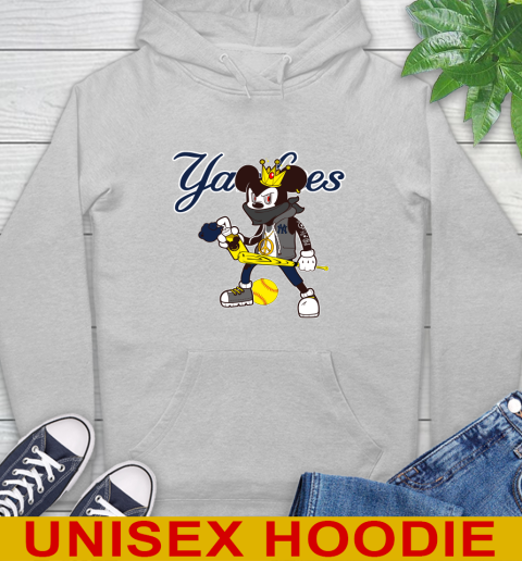New York Yankees MLB Baseball Mickey Peace Sign Sports Hoodie 6