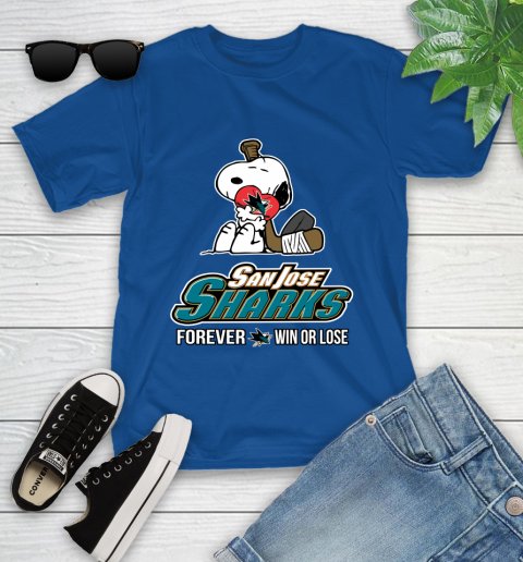 NHL The Peanuts Movie Snoopy Forever Win Or Lose Hockey San Jose Sharks 111