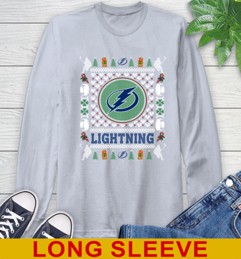 Tampa Bay Lightning Merry Christmas NHL Hockey Loyal Fan Long Sleeve T-Shirt 6