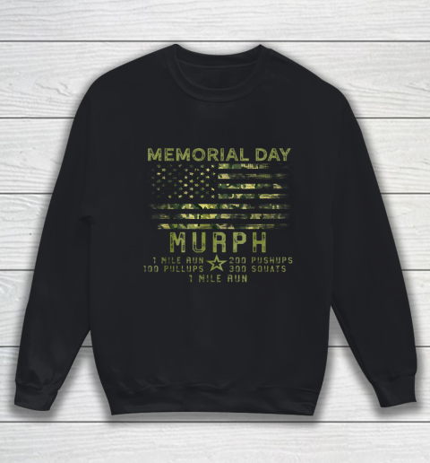 Murph Challenge Memorial Day WOD Workout Gear 2021 Sweatshirt