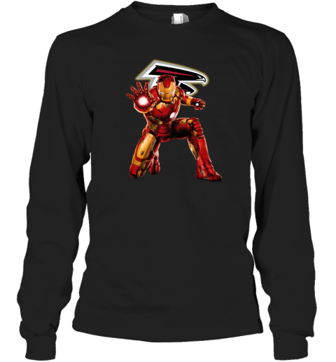 NFL Iron Man Atlanta Falcons Long Sleeve T-Shirt