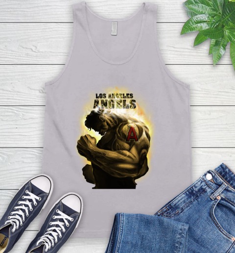 Los Angeles Angels MLB Baseball Hulk Marvel Avengers Sports Tank Top 3