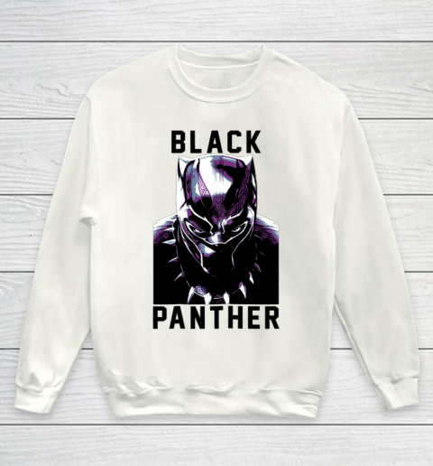 Marvel Black Panther Avengers Stare Collegiate Youth Sweatshirt