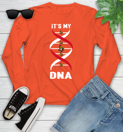 Ottawa Senators NHL Hockey It's My DNA Sports Youth Long Sleeve 3