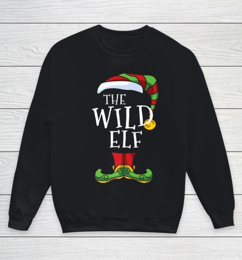 Wild Elf Family Matching Christmas Group Gift Pajama Youth Sweatshirt