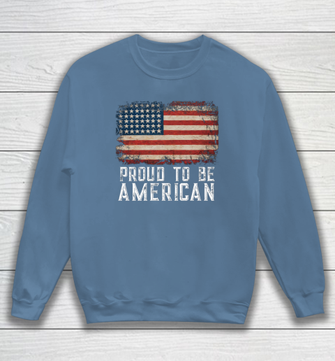 Proud American Patriotic USA Flag Sweatshirt 6