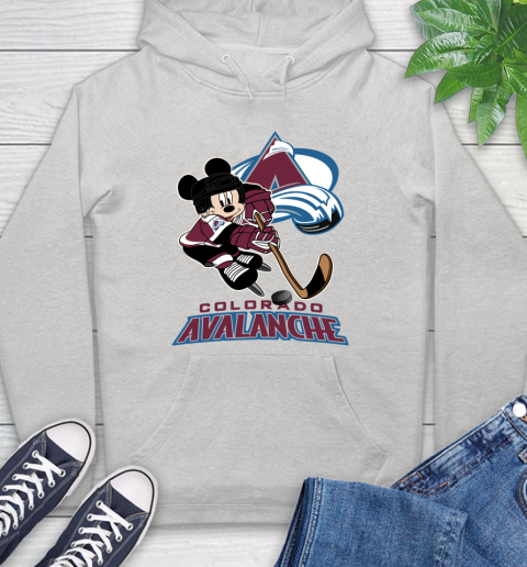 NHL Colorado Avalanche Mickey Mouse Disney Hockey T Shirt Hoodie
