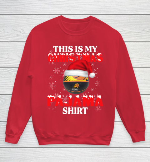 Phoenix Suns This Is My Christmas Pajama Shirt NBA Youth Sweatshirt 7