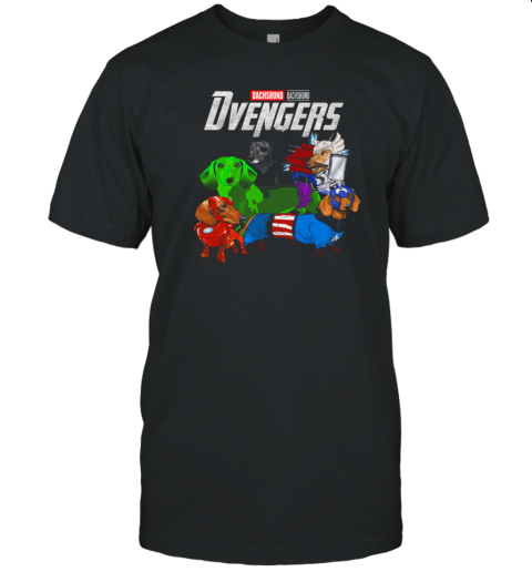 Dachshund Dvengers Marvel Avengers Endgame T-Shirt