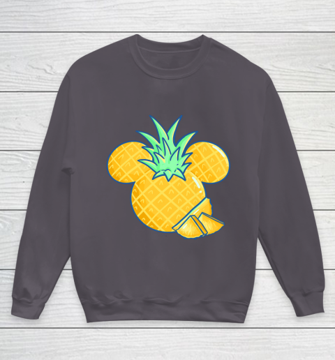 Disney Mickey Friends Mickey Pineapple Logo Youth Sweatshirt 5