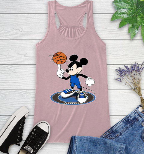 NBA Basketball Orlando Magic Cheerful Mickey Disney Shirt Racerback Tank 10