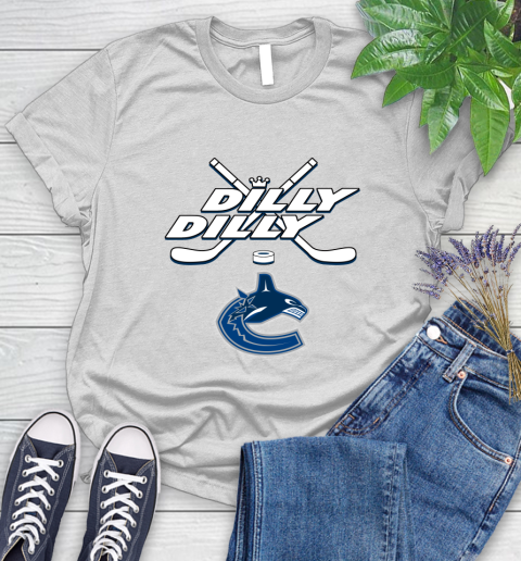 NHL Vancouver Canucks Dilly Dilly Hockey Sports Women's T-Shirt
