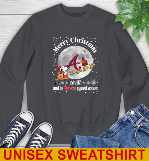 Atlanta Braves Merry Christmas To All And To Braves A Good Season MLB Baseball Sports Sweatshirt 7