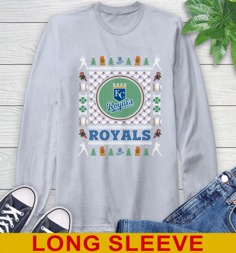 Kansas City Royals Merry Christmas MLB Baseball Loyal Fan Long Sleeve T-Shirt 6