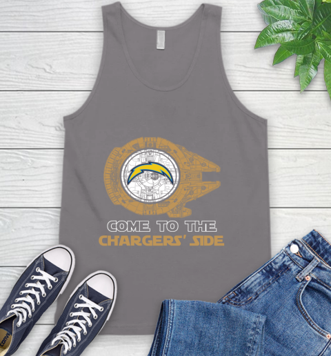 NFL Come To The Los Angeles Chargers Star Wars Football Sports Tank Top 6