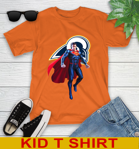 NFL Superman DC Sports Football Los Angeles Rams Youth T-Shirt 7