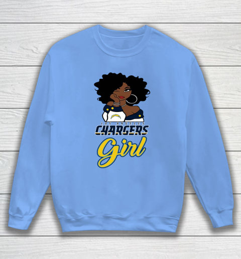 Los Angeles Chargers Girl NFL Sweatshirt 9