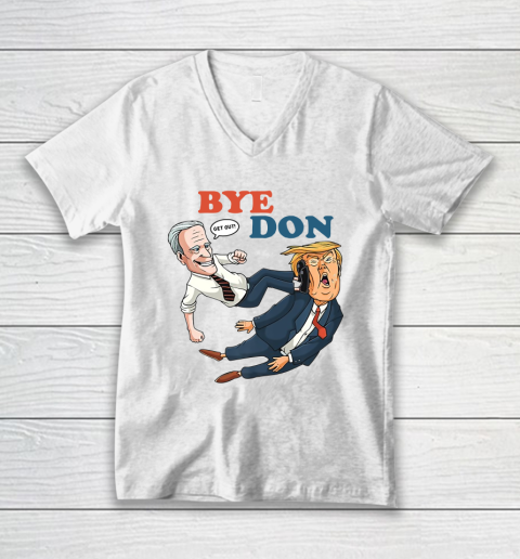 Bye Don Joe Biden Kamala Harris 2020 Election V-Neck T-Shirt