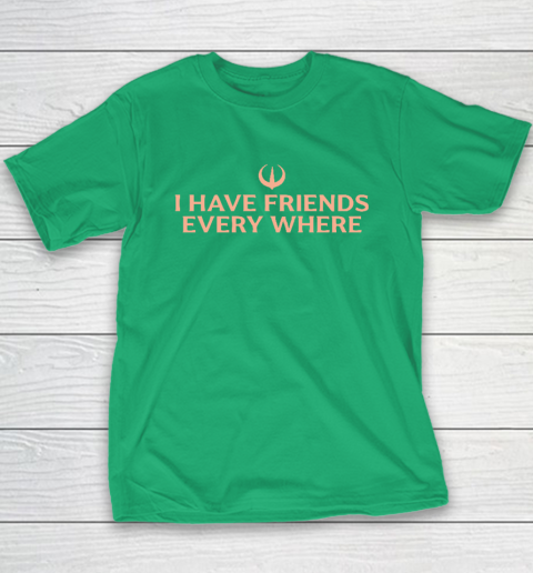 I Have Friends Everywhere Stephen Colbert Youth T-Shirt 4