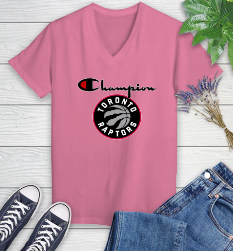 NBA Basketball Toronto Raptors Champion Shirt Women's V-Neck T-Shirt 9