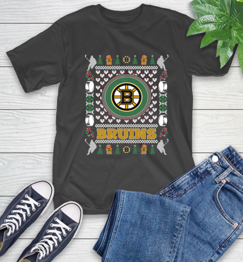 Boston Bruins Merry Christmas NHL Hockey Loyal Fan Ugly Shirt