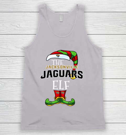 Jacksonville Jaguars Christmas ELF Funny NFL Tank Top 3