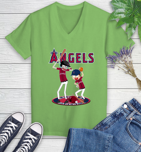 MLB Los Angeles Angels Rick And Morty Baseball 87