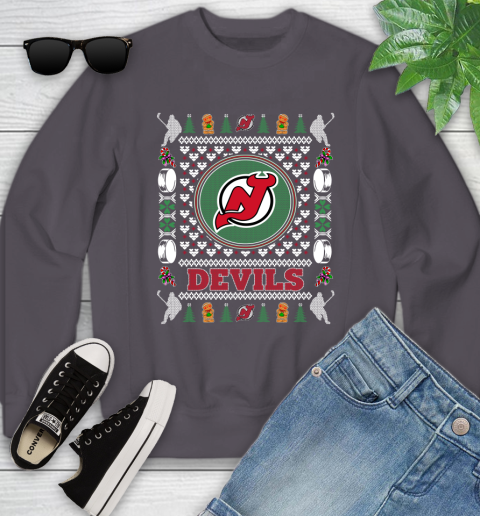 New Jersey Devils Merry Christmas NHL Hockey Loyal Fan Ugly Shirt 119