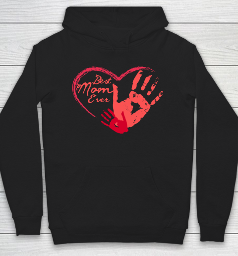 Mother's Day Funny Gift Ideas Apparel  Best Mom Ever World Hoodie