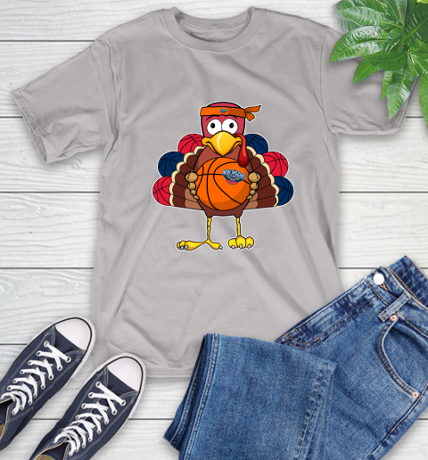 New Orleans Pelicans Turkey thanksgiving day T-Shirt 12