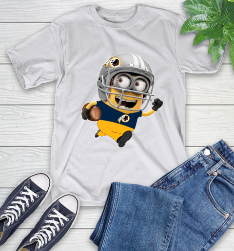 NFL Washington Redskins Minions Disney Football Sports T-Shirt 12