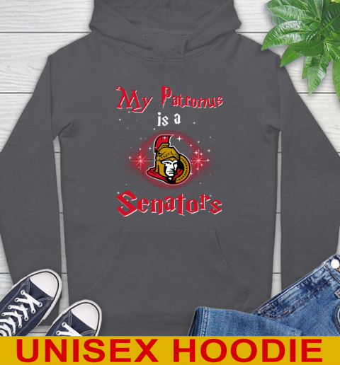 NHL Hockey Harry Potter My Patronus Is A Ottawa Senators Hoodie 7