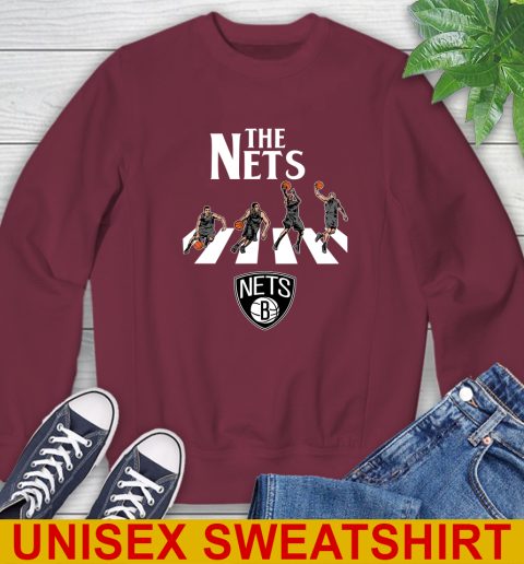 NBA Basketball Brooklyn Nets The Beatles Rock Band Shirt Sweatshirt 6