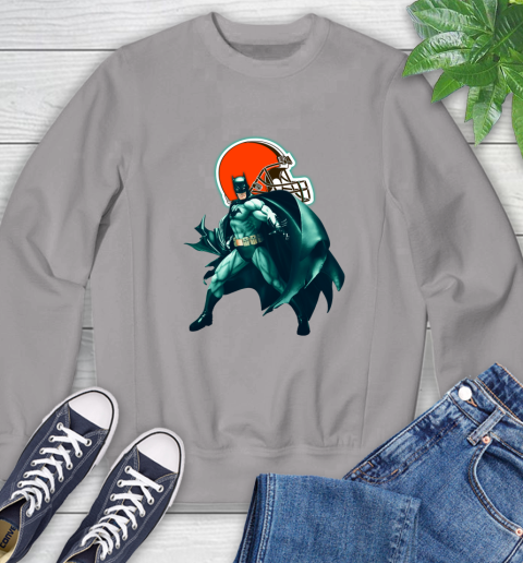 NFL Batman Football Sports Cleveland Browns Sweatshirt 5