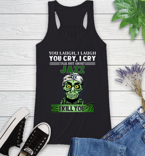 NBA Talk Shit About Utah Jazz I Kill You Achmed The Dead Terrorist Jeffrey Dunham Basketball Racerback Tank