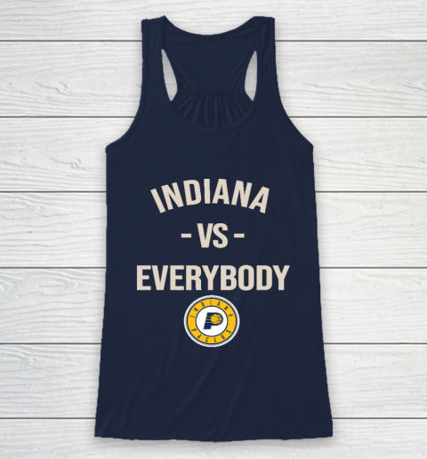 Indiana Pacers Vs Everybody Racerback Tank 8
