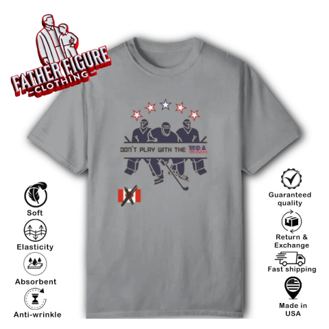 Dont Mess With The Usa Usa Hockey T-Shirt