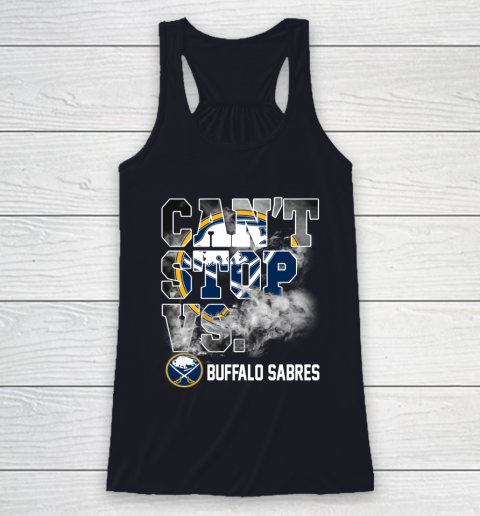 NHL Buffalo Sabres Hockey Can't Stop Vs Racerback Tank 7