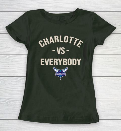 Charlotte Hornets Vs Everybody Women's T-Shirt - Image 5