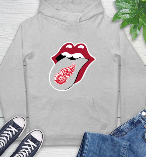 Detroit Red Wings NHL Hockey Lips I Root For My Team Adoring Fan 18