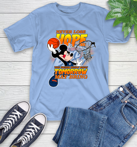 Oklahoma City Thunder NBA Basketball Mickey Disney Never Lose Hope T-Shirt 12