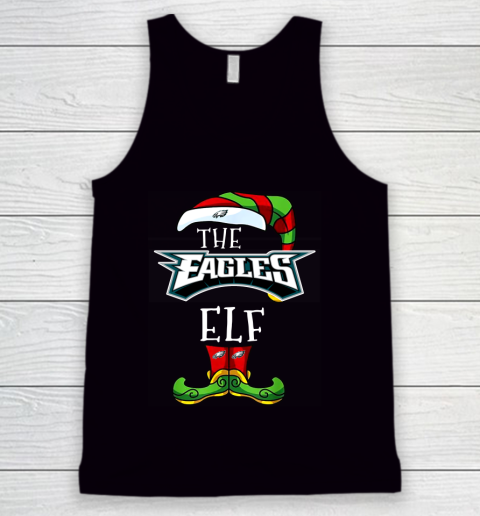 Philadelphia Eagles Christmas ELF Funny NFL Tank Top