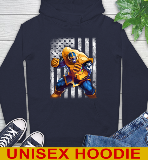 MLB Baseball San Diego Padres Thanos Marvel American Flag Shirt Hoodie 3