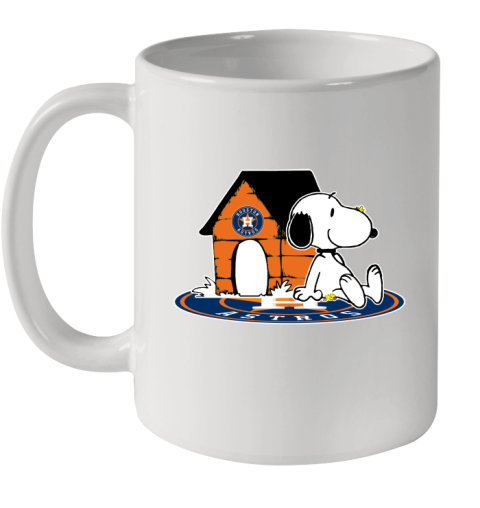 MLB Baseball Houston Astros Snoopy The Peanuts Movie Shirt Ceramic Mug 11oz