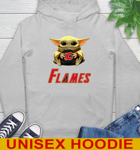 NHL Hockey Calgary Flames Star Wars Baby Yoda Shirt 18