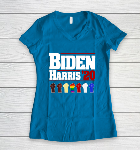 Joe Biden Kamala Harris 2020 Shirt Men Women Kamala Harris Women's V-Neck T-Shirt 5