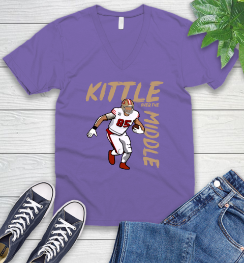 George Kittle Kittle Over the Middle San Francisco Shirt 57